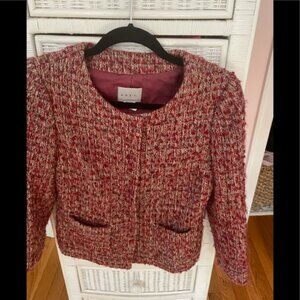 Red Wool Adec Jacket/Blazer